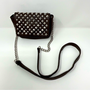 Cato Brown CrossBody‎ Silver stud accents